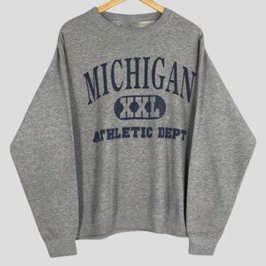 Michigan Wolverines University Of Michigan Athletics Pullover shirt sweatshirt